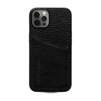 Status Anxiety Who's Who Leather Phone Case (iPhone) - Black