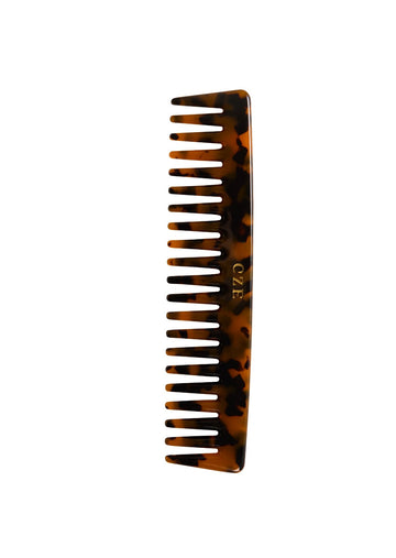 CZE Hair - Wide Everyday Comb - Tortoise