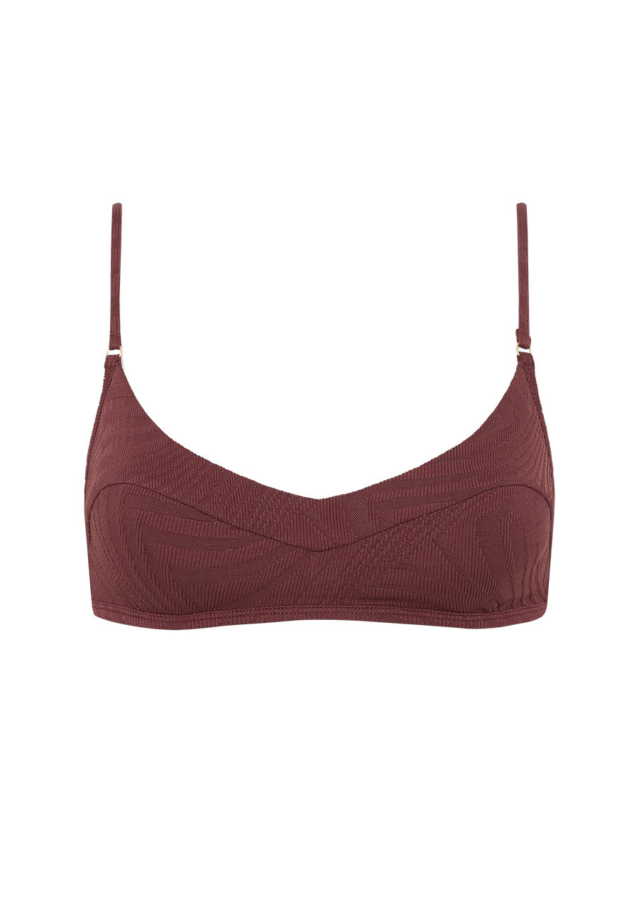 Fella Swim Solomon Top - Chestnut