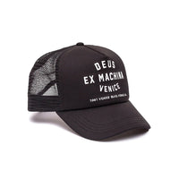 Deus Ex Machina Venice Address Trucker - Black