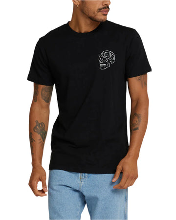 Deus Ex Machina Venice Skull Tee - Black