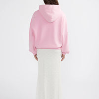 Ena Pelly Neve Logo Hoodie - Washed Pink