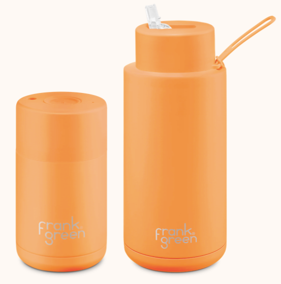 Frank Green Ceramic My Eco Gift Sets  - Neon Orange