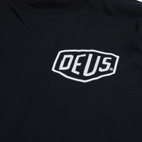 Deus Ex Machina Milano Address Tee - Black