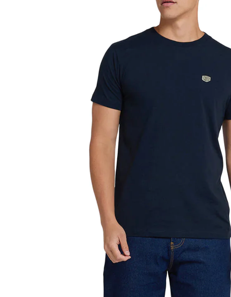 Deus Ex Machina Shield Standard Tee - Navy