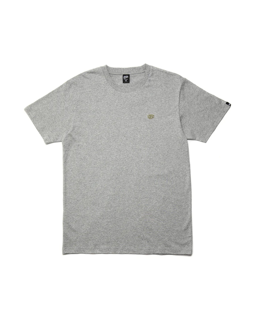 Deus Ex Machina Shield Standard Tee - Grey Marle