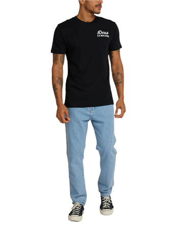 Deus Ex Machina Venice Address Tee - Black