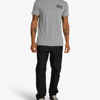 Deus Ex Machina Tokyo Address Tee - Grey Marle