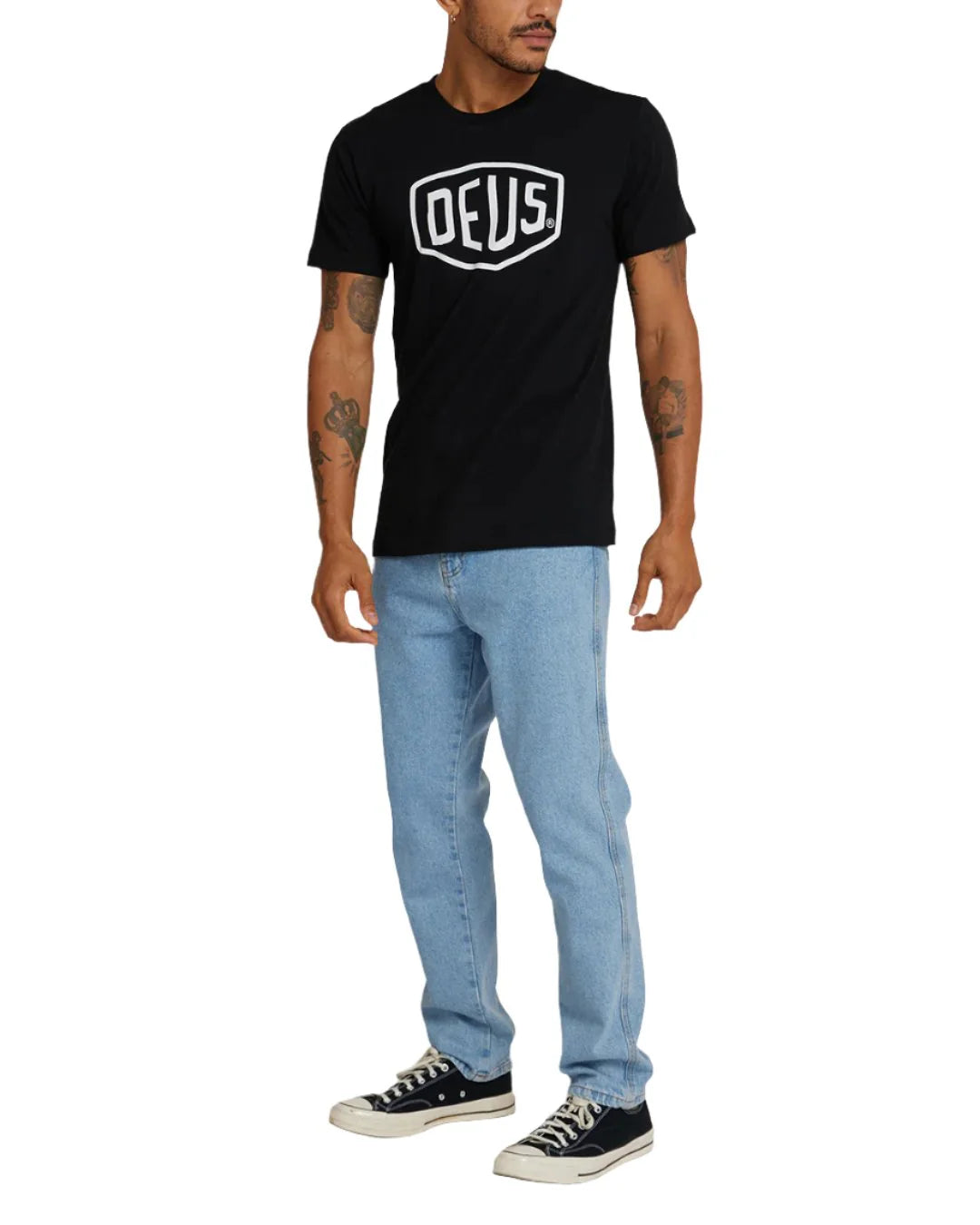 Deus Ex Machina Shield Tee - Black