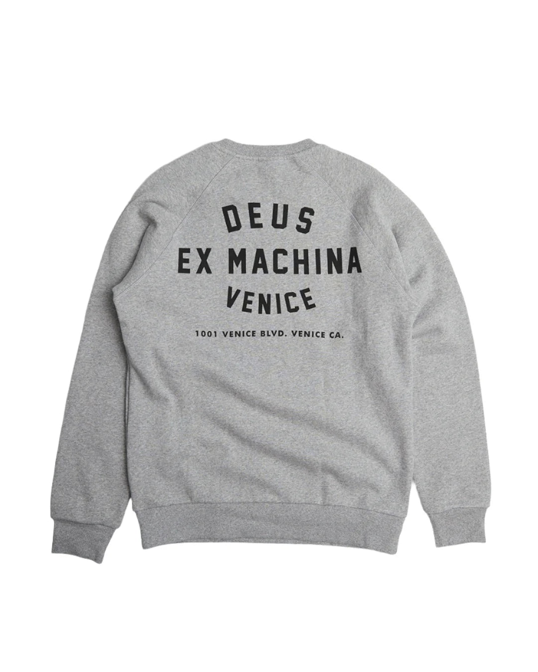 Deus Ex Machina Venice Address Crew - Grey Marle