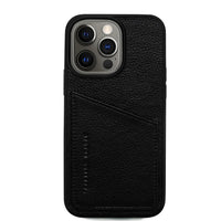 Status Anxiety Who's Who Leather Phone Case (iPhone) - Black