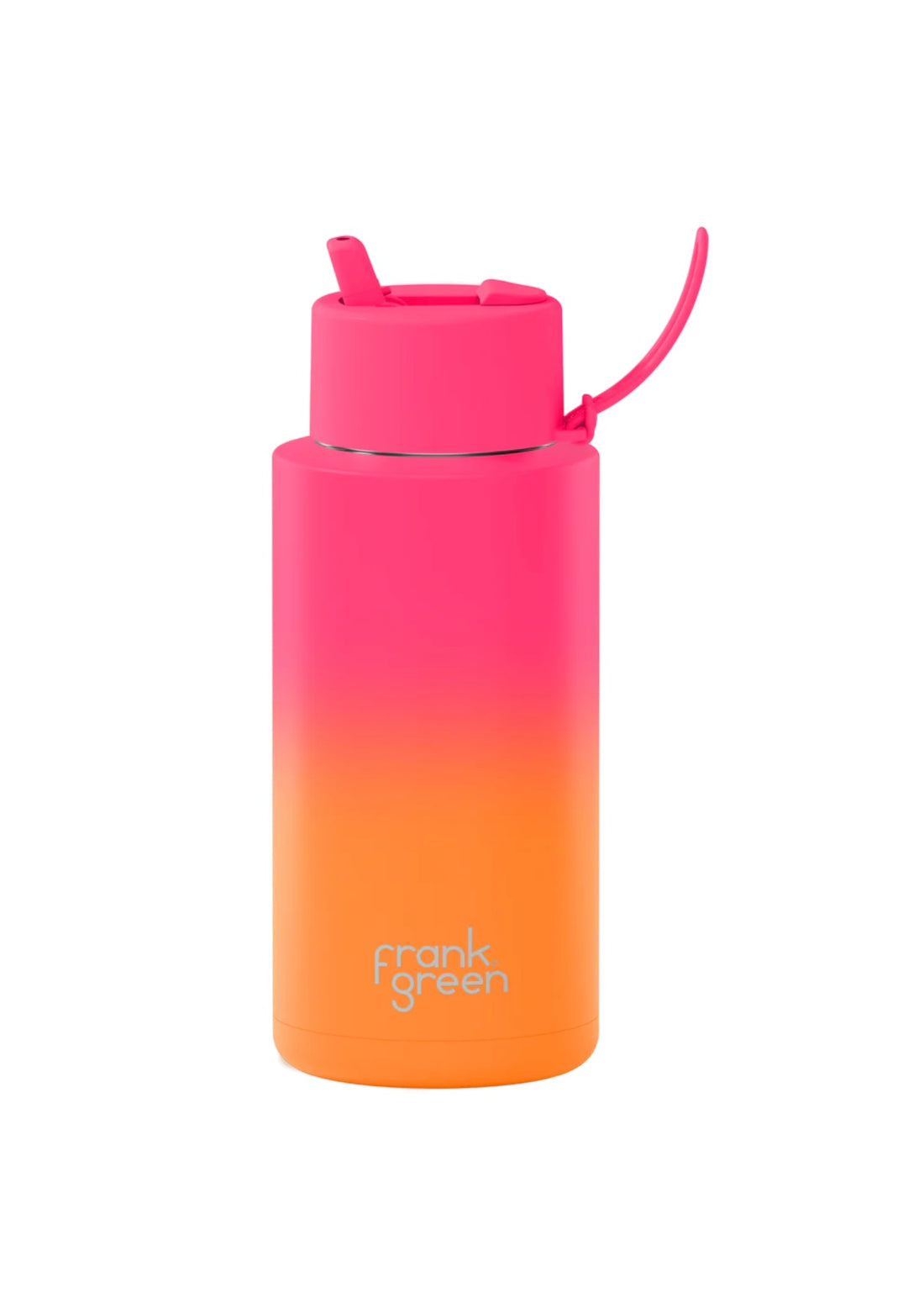 Frank Green Gradient Ceramic Reusable Bottle 34oz/1000ml - Summer Sunset