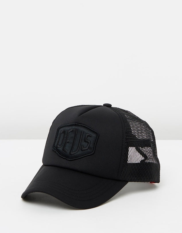 Deus Ex Machina Baylands Trucker - Black/Black