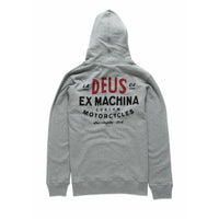 Deus Ex Machina Sentiments Hoodie - Grey Marle