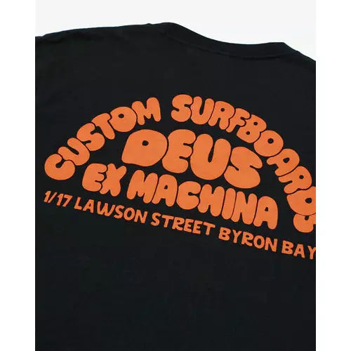 Deus Ex Machina Byron Surf (Regular Fit) Tee - Black