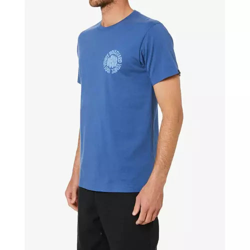 Deus Ex Machina Venice Surf (Regular Fit) Tee - Dusty Blue