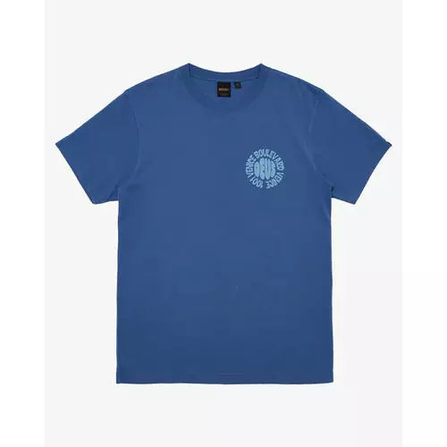 Deus Ex Machina Venice Surf (Regular Fit) Tee - Dusty Blue