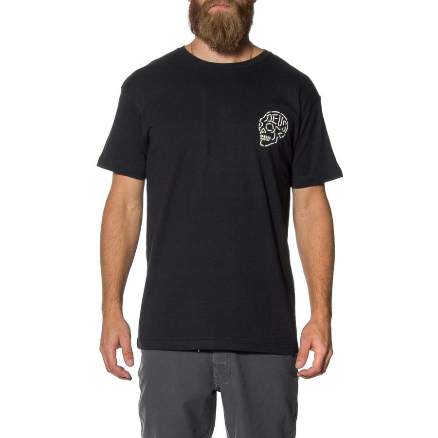 Deus Ex Machina Venice Skull Tee - Black