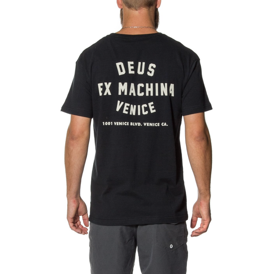 Deus Ex Machina Venice Skull Tee - Black