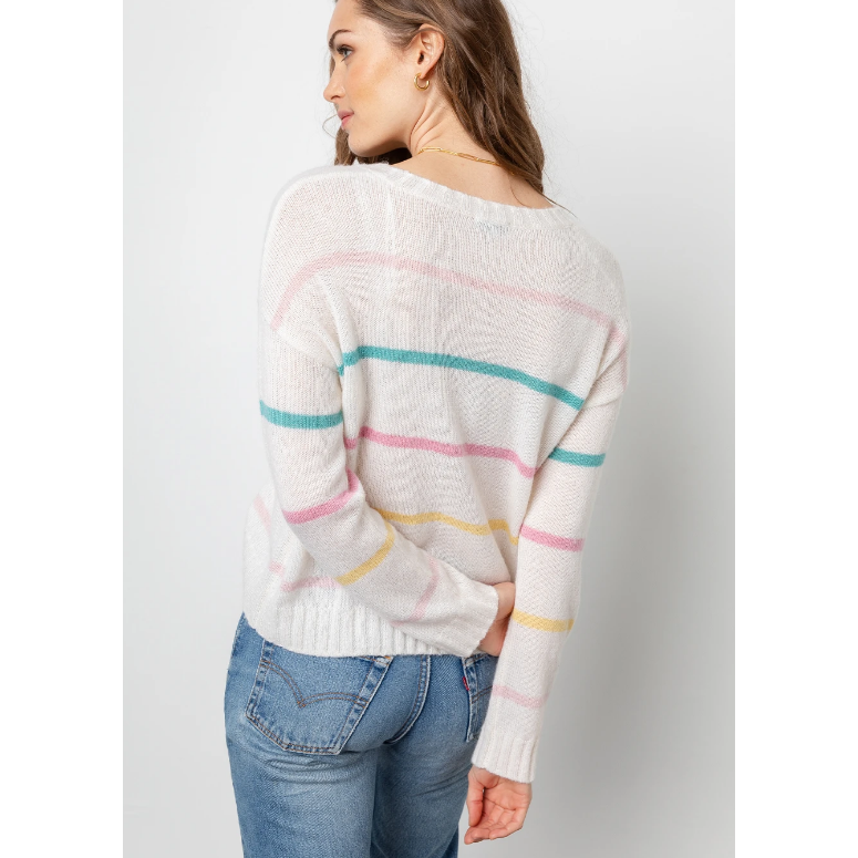 Rails Perci Sweater - Sorbet Stripe