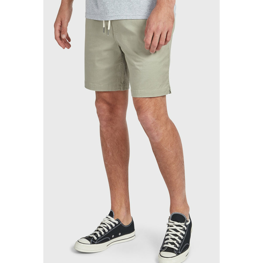 The Academy Brand Volley Short - Dusty Olive