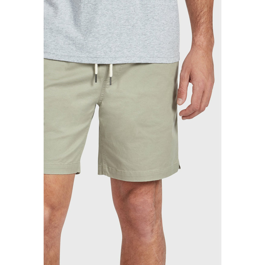 The Academy Brand Volley Short - Dusty Olive