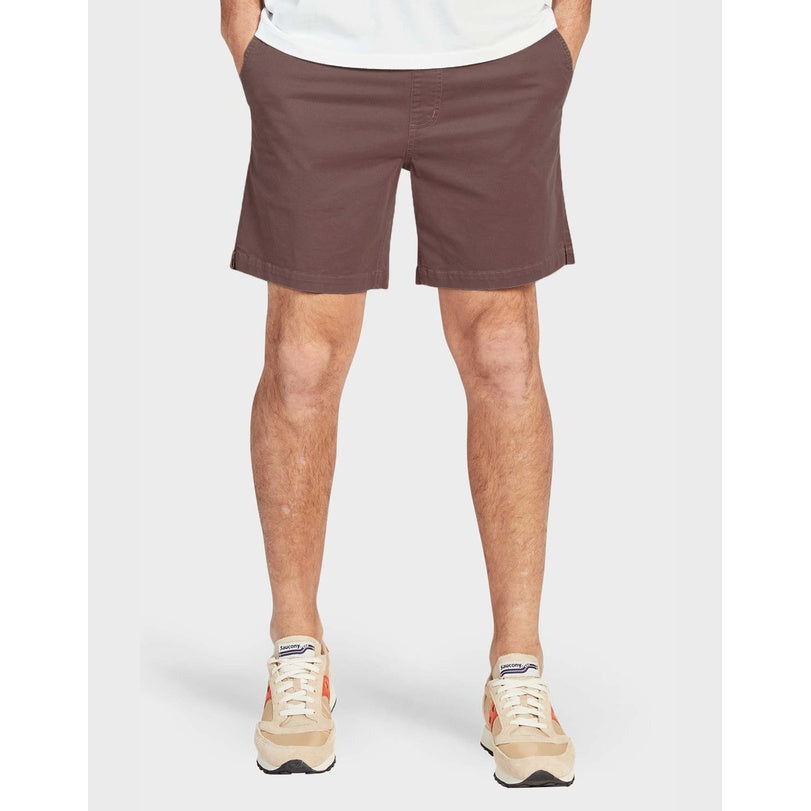 The Academy Brand Volley Short - Raisin