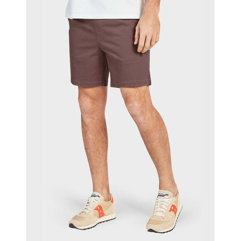 The Academy Brand Volley Short - Raisin