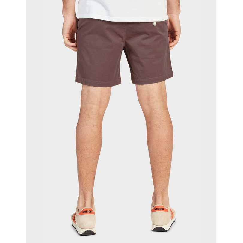 The Academy Brand Volley Short - Raisin