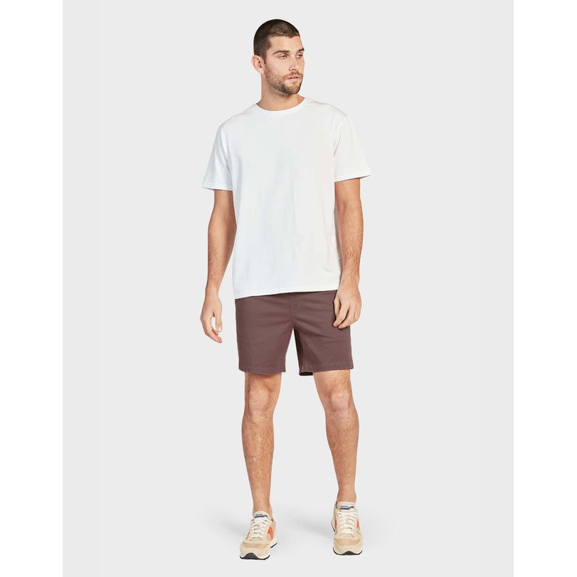 The Academy Brand Volley Short - Raisin