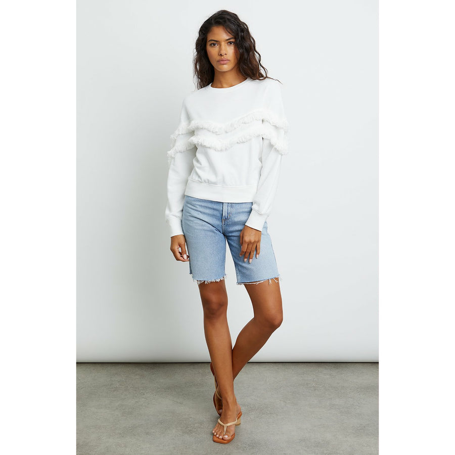 Rails Kinsey Sweatshirt - White